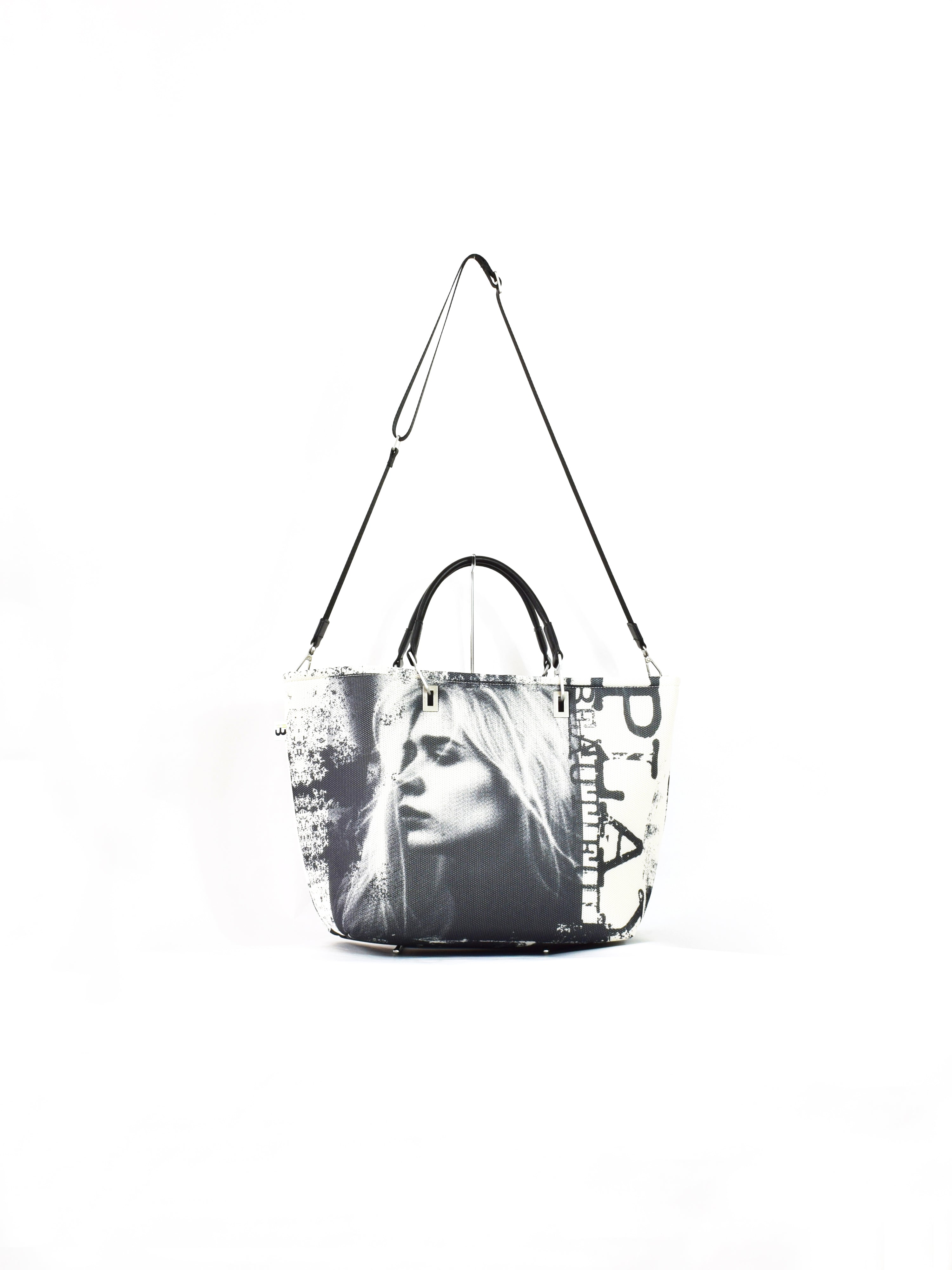【play-beautifully】3way ハンドバッグ L Off-White