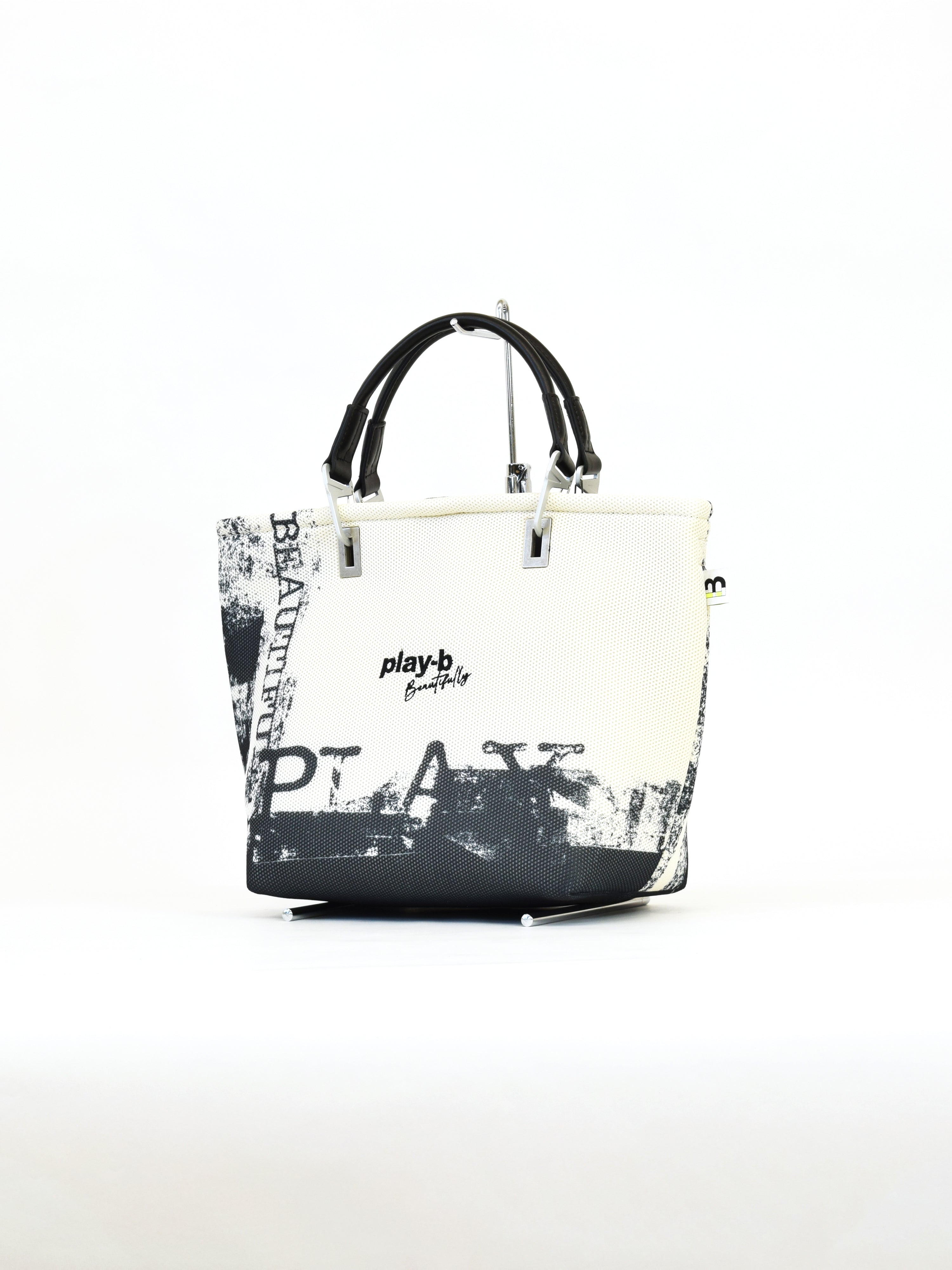 【play-beautifully】3way ハンドバッグ M Off-White