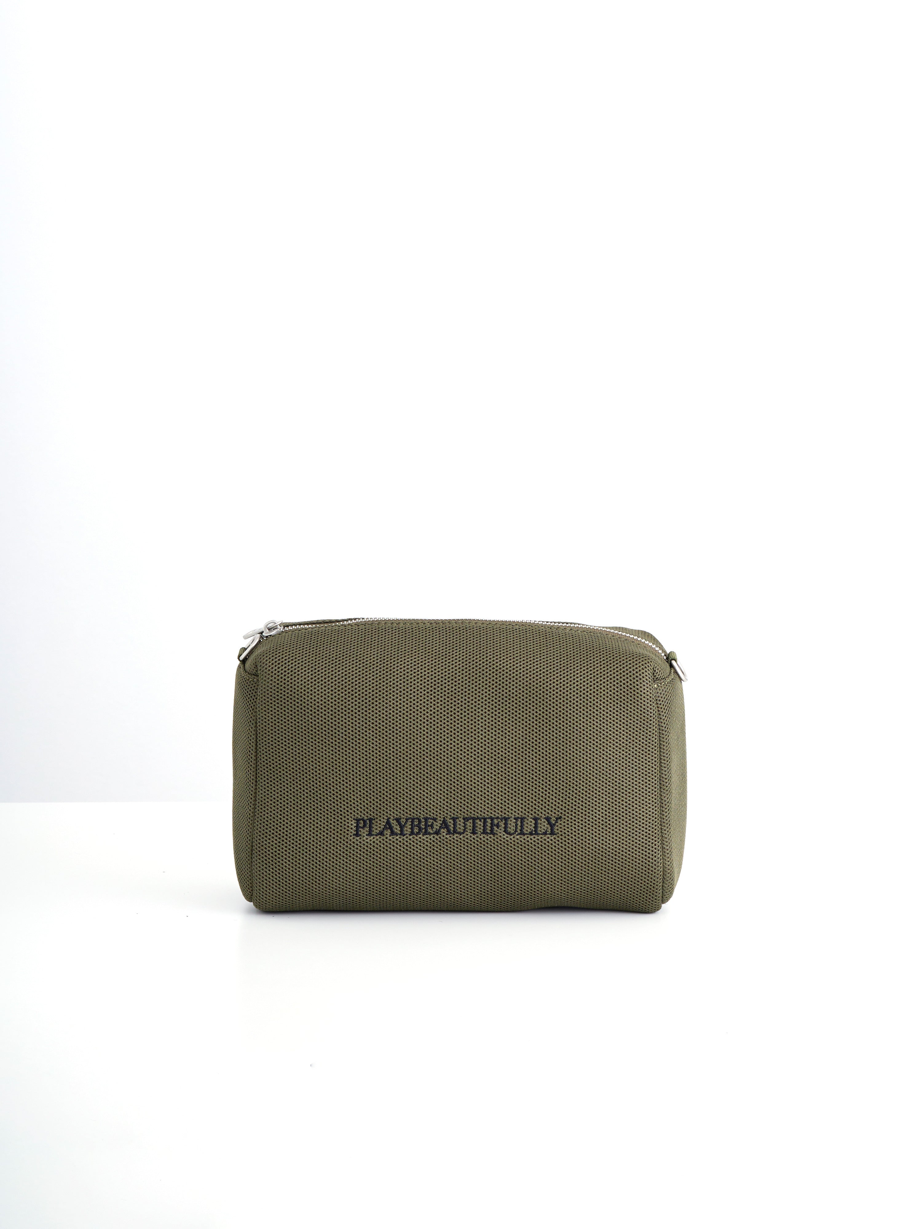 【demo】3way ハンドバッグ L Khaki