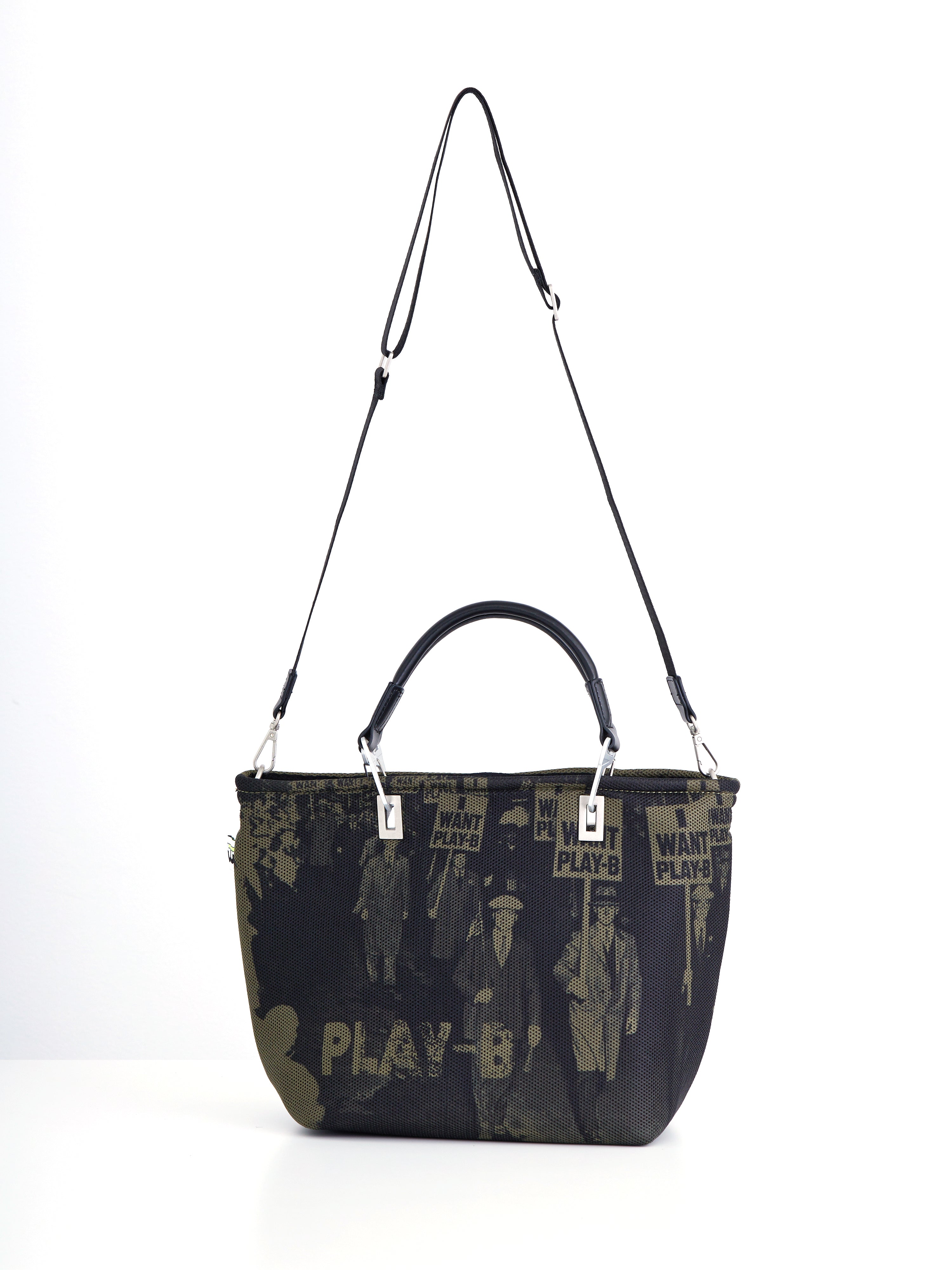 【demo】3way ハンドバッグ M Khaki