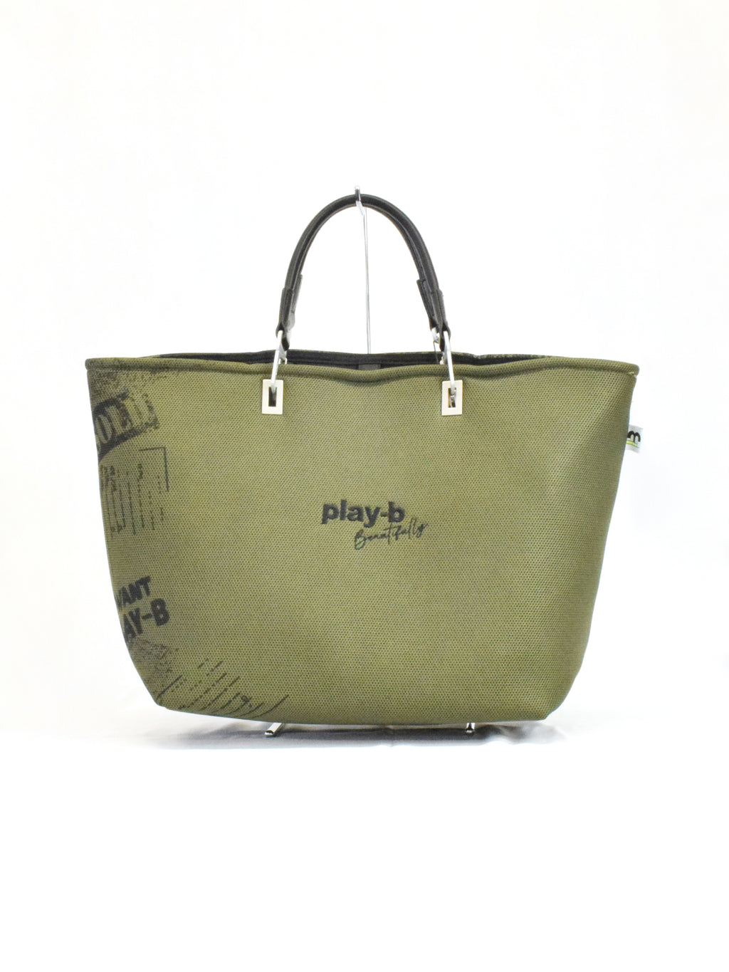 【demo】3way ハンドバッグ L Khaki