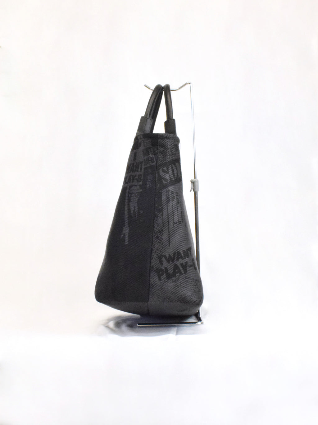 【demo】3way ハンドバッグ L Charcoal