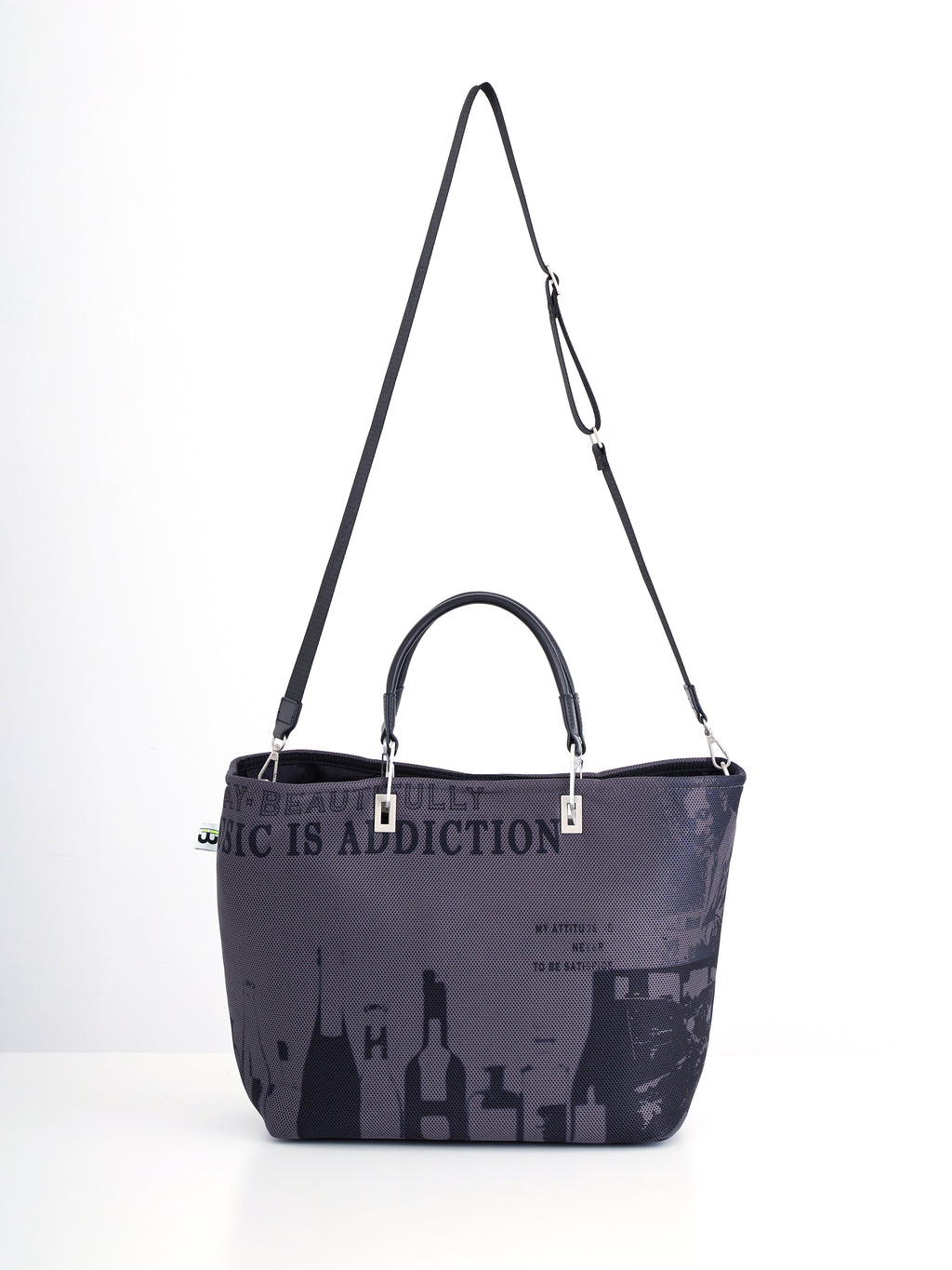 【jazz】3way ハンドバッグ M Charcoal