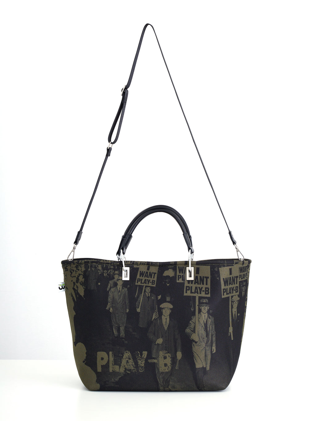【demo】3way ハンドバッグ L Khaki