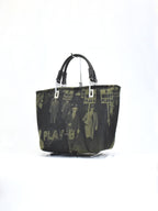 【demo】3way ハンドバッグ M Khaki