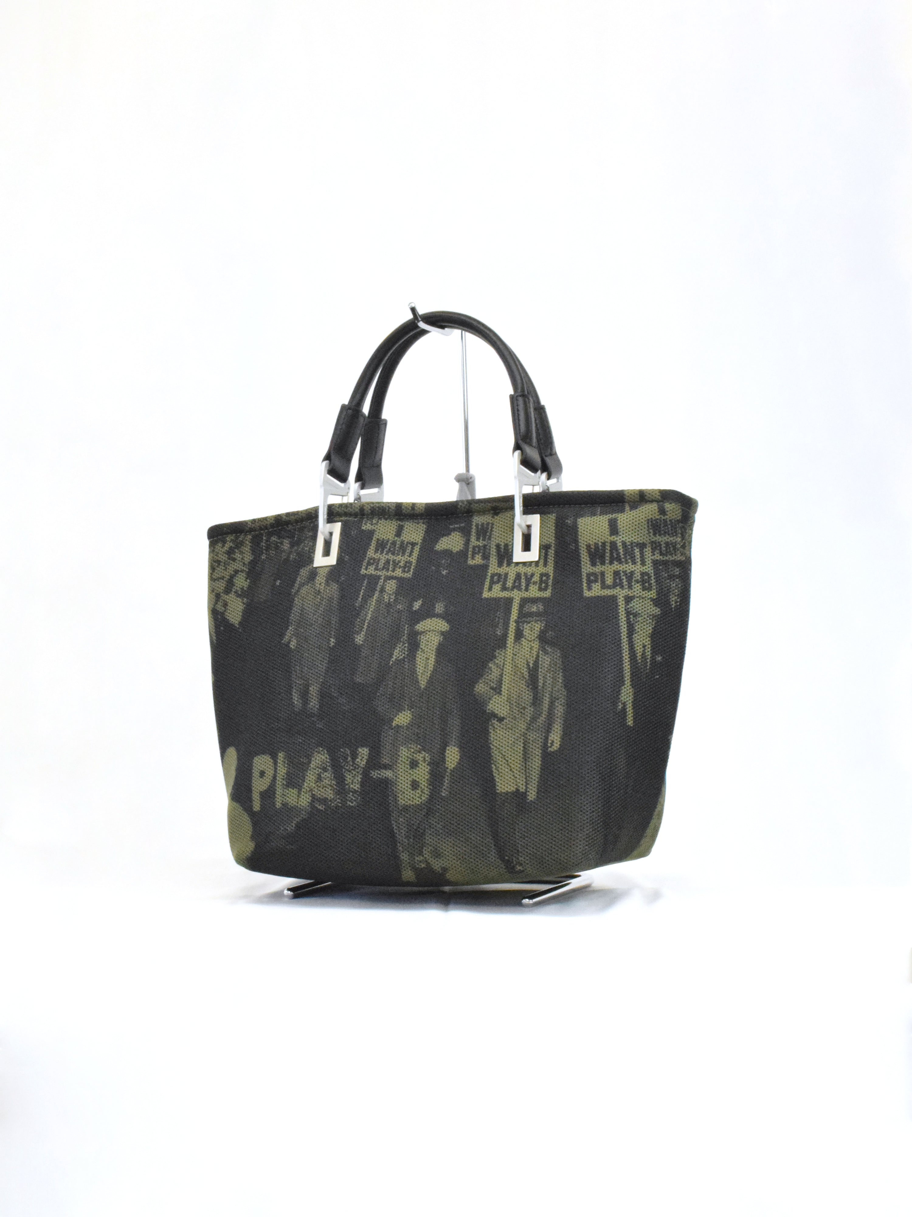 【demo】3way ハンドバッグ M Khaki