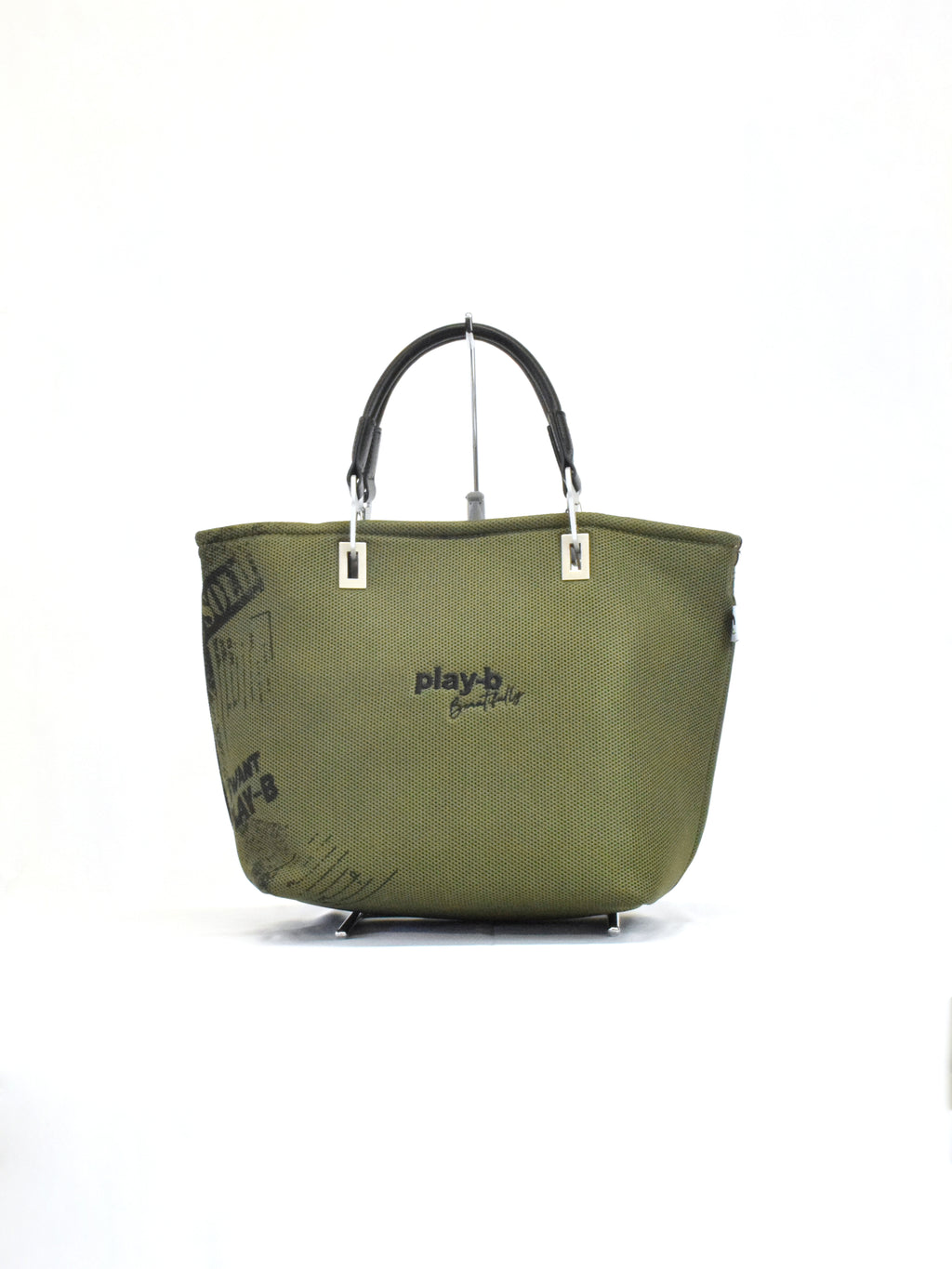 【demo】3way ハンドバッグ M Khaki