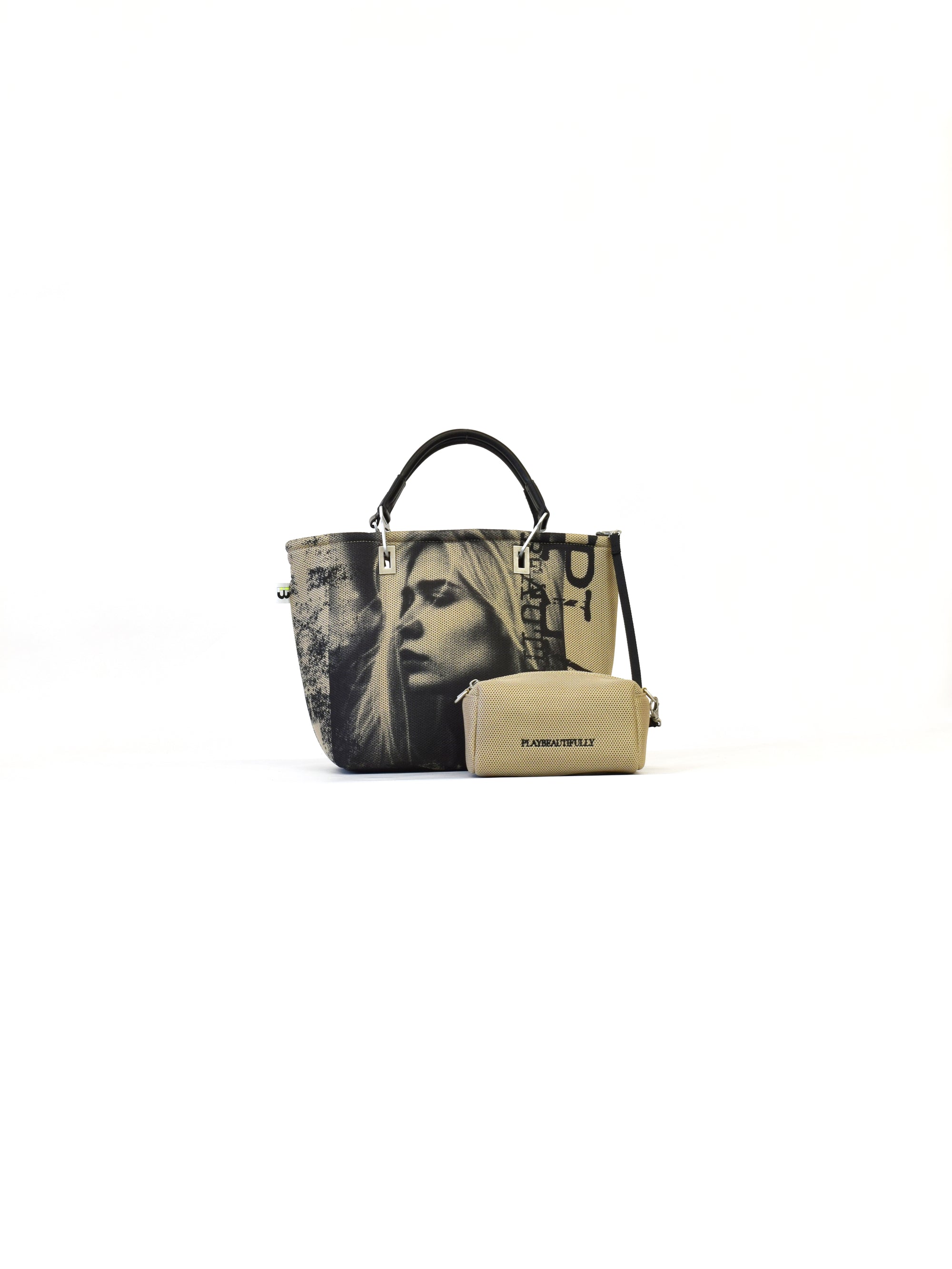 【play-beautifully】3way ハンドバッグ M Beige