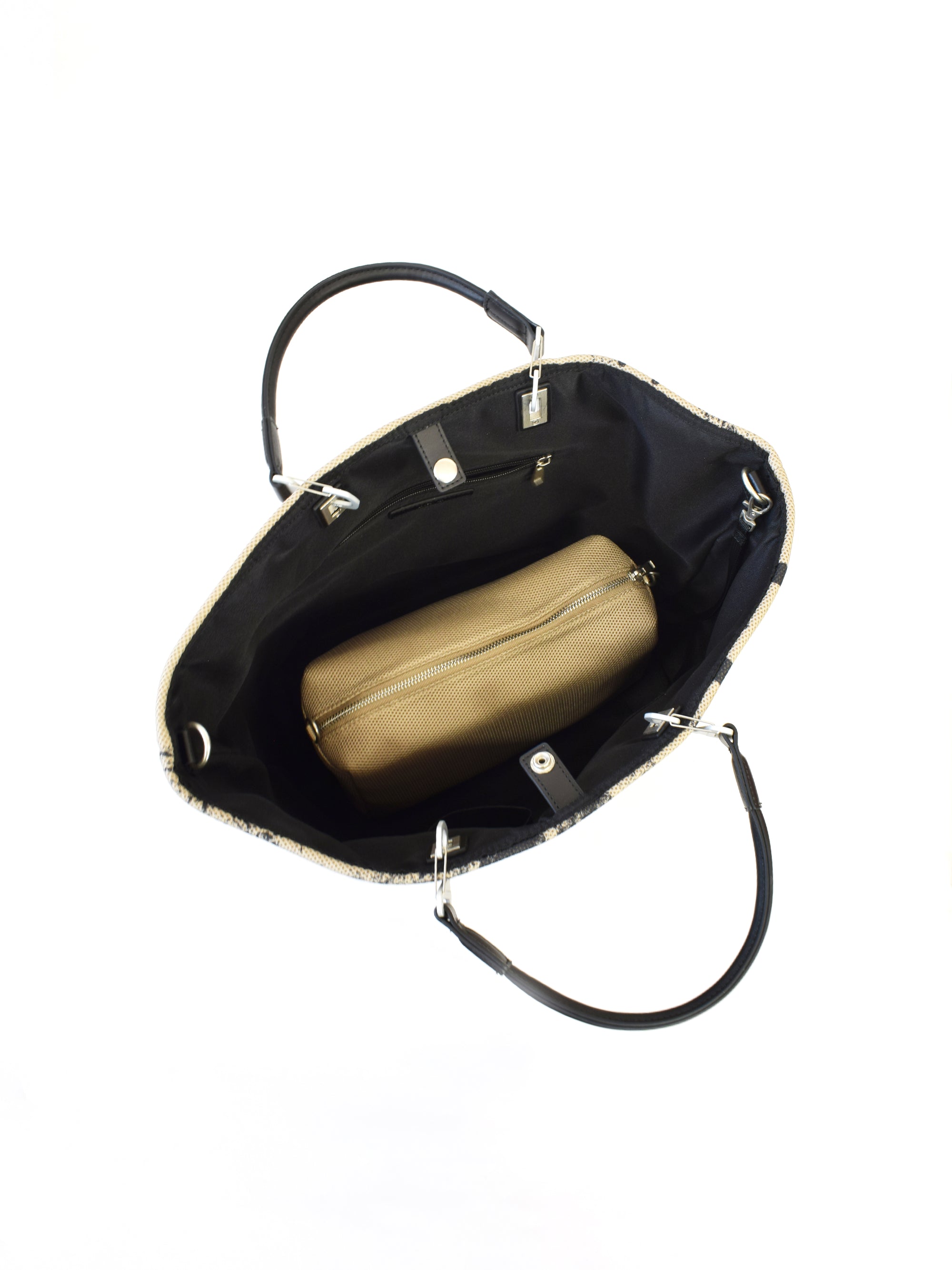 【play-beautifully】3way ハンドバッグ L Beige