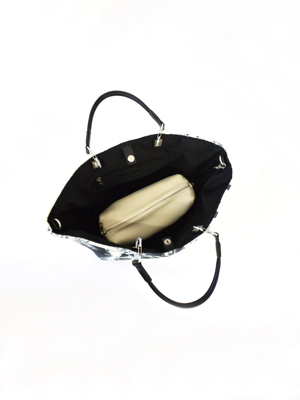 【play-beautifully】3way ハンドバッグ L Off-White