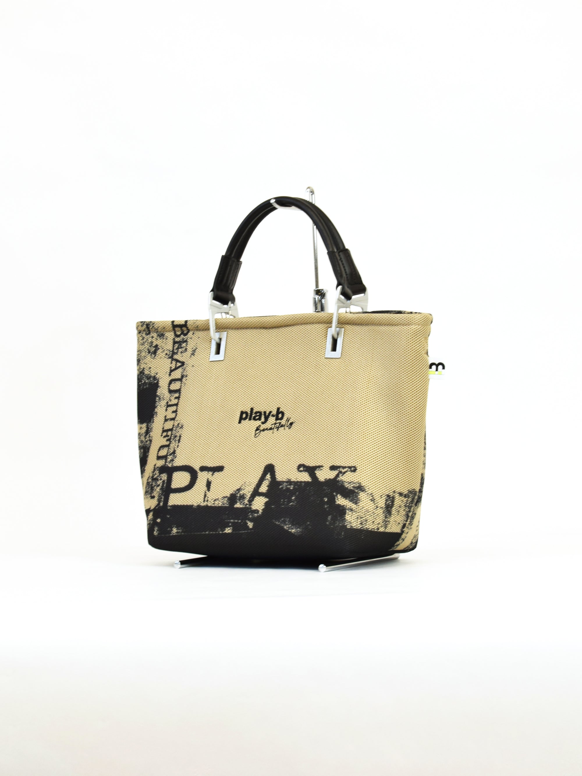 【play-beautifully】3way ハンドバッグ M Beige