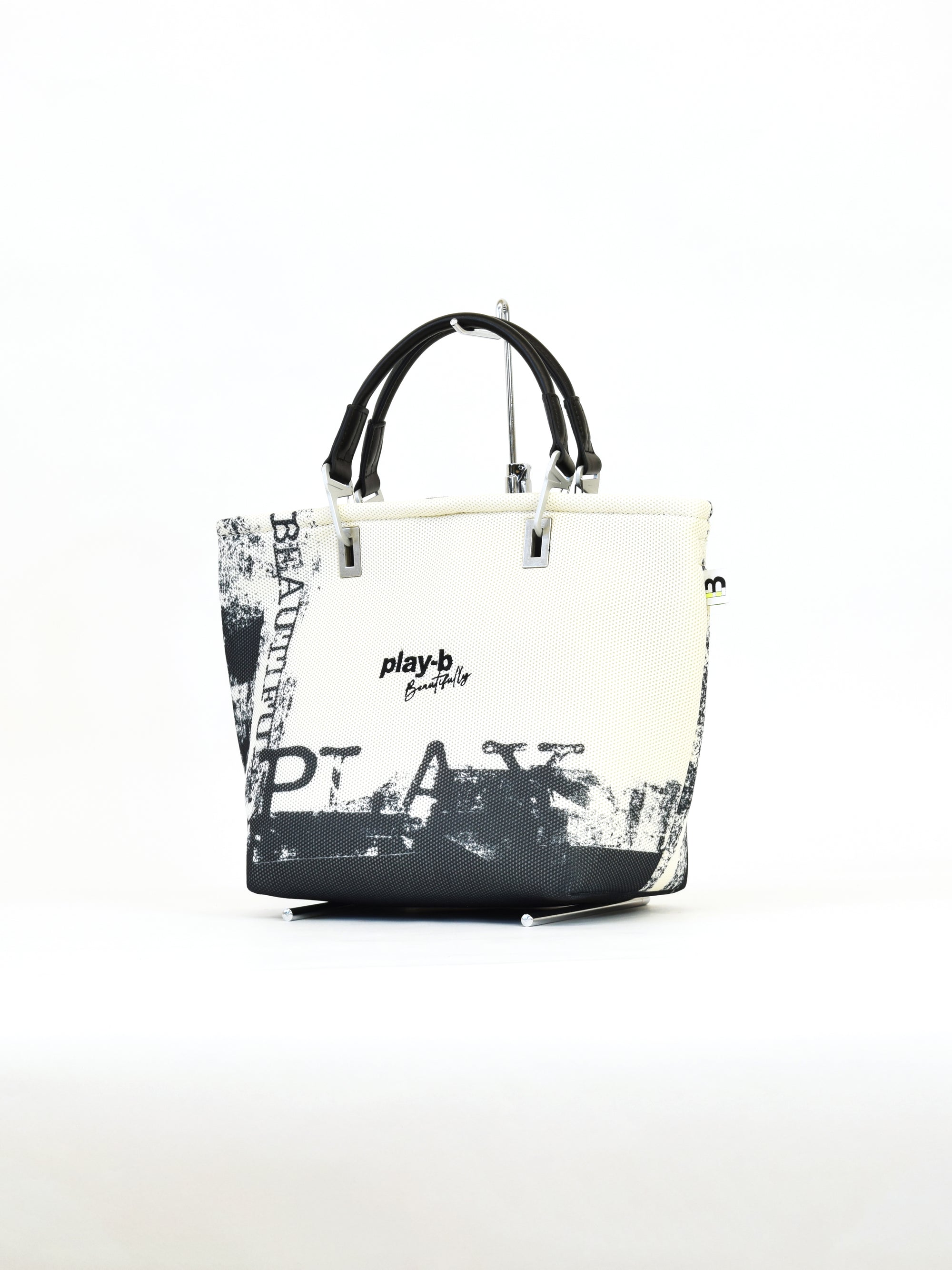 【play-beautifully】3way ハンドバッグ M Off-White