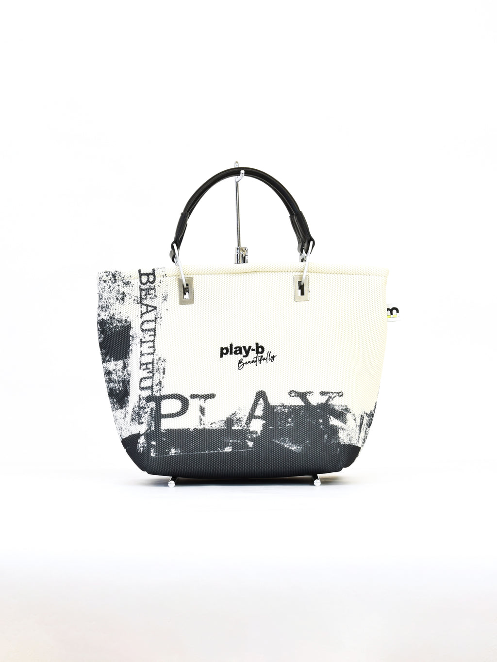 【play-beautifully】3way ハンドバッグ M Off-White