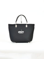 【play-b】Logo 3way ハンドバッグ M Black