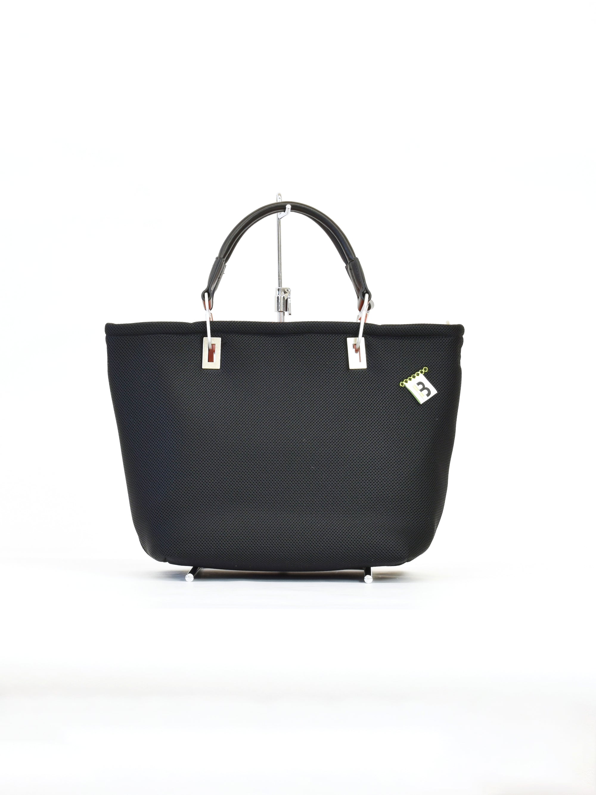 【play-b】Logo 3way ハンドバッグ M Black