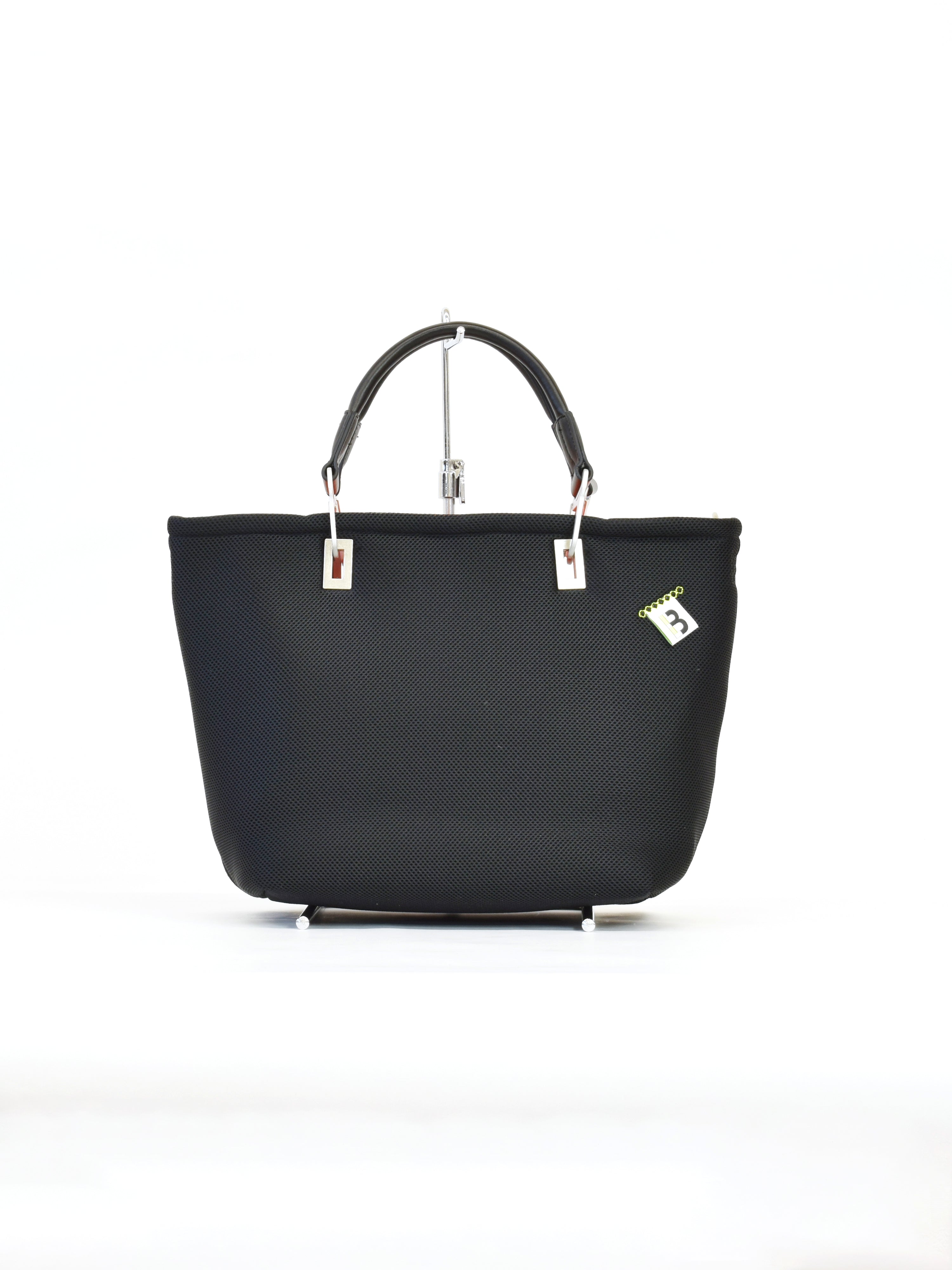 【play-b】Logo 3way ハンドバッグ M Black