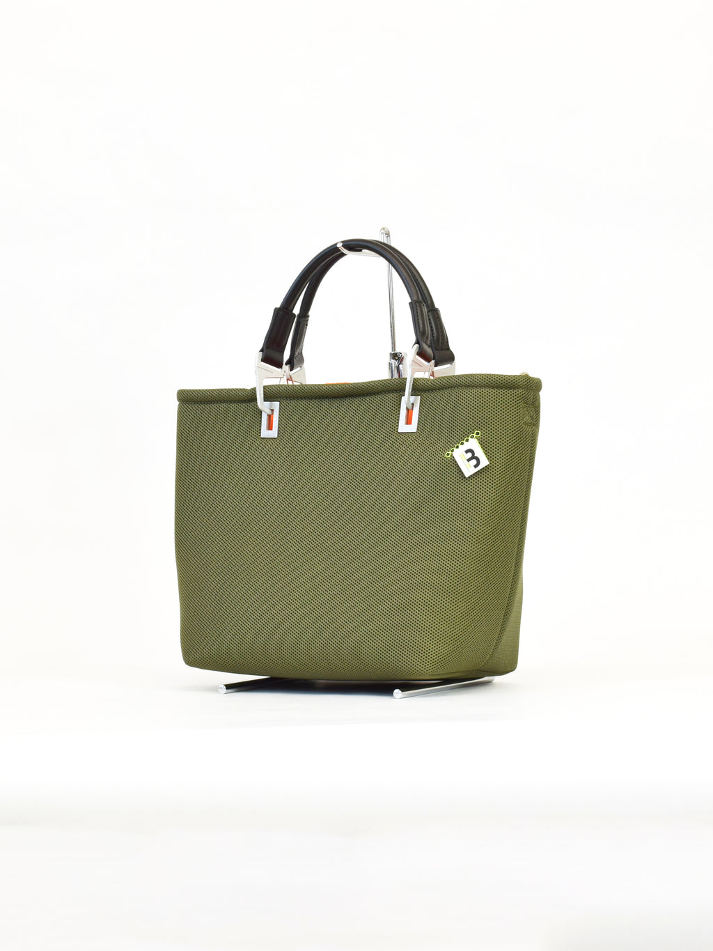 【play-b】Logo 3way ハンドバッグ M Khaki