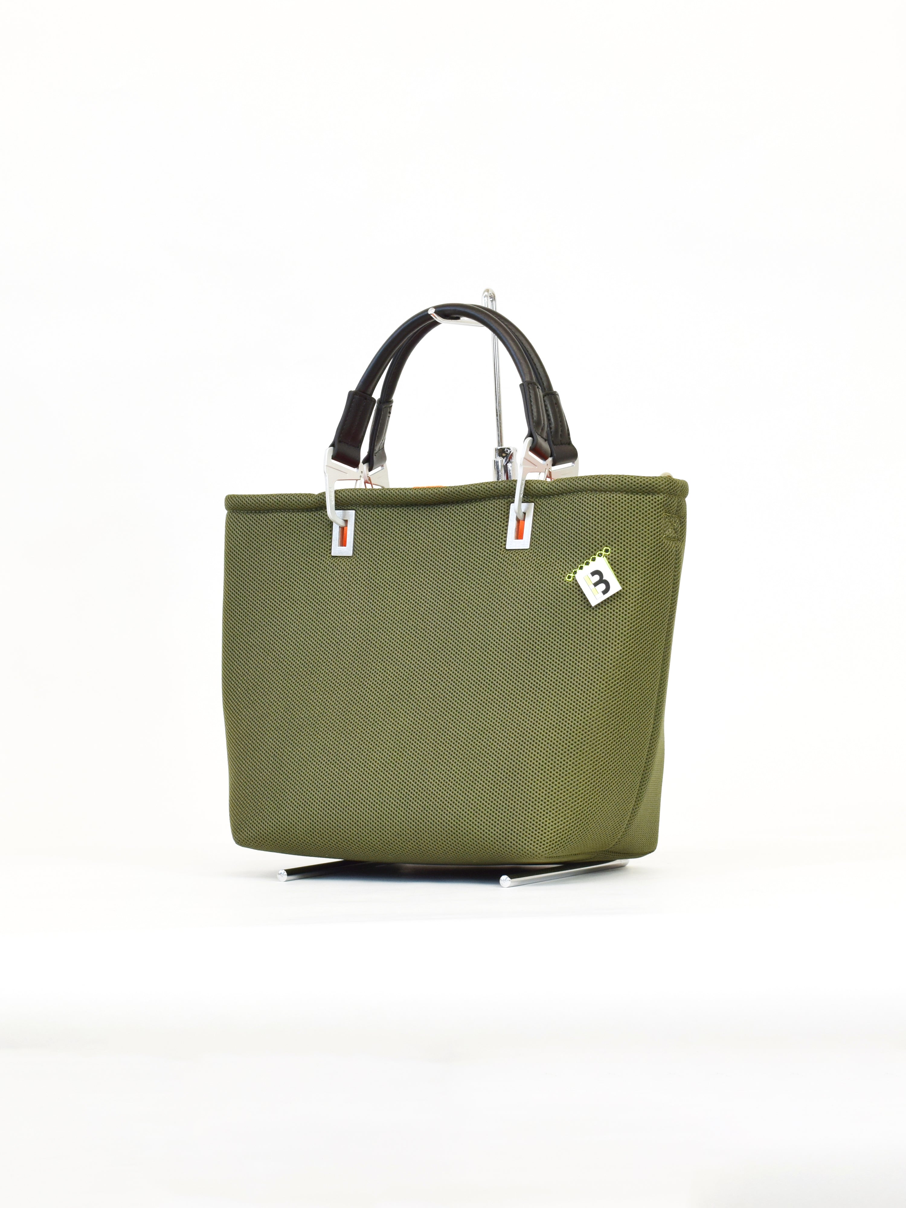 【play-b】Logo 3way ハンドバッグ M Khaki