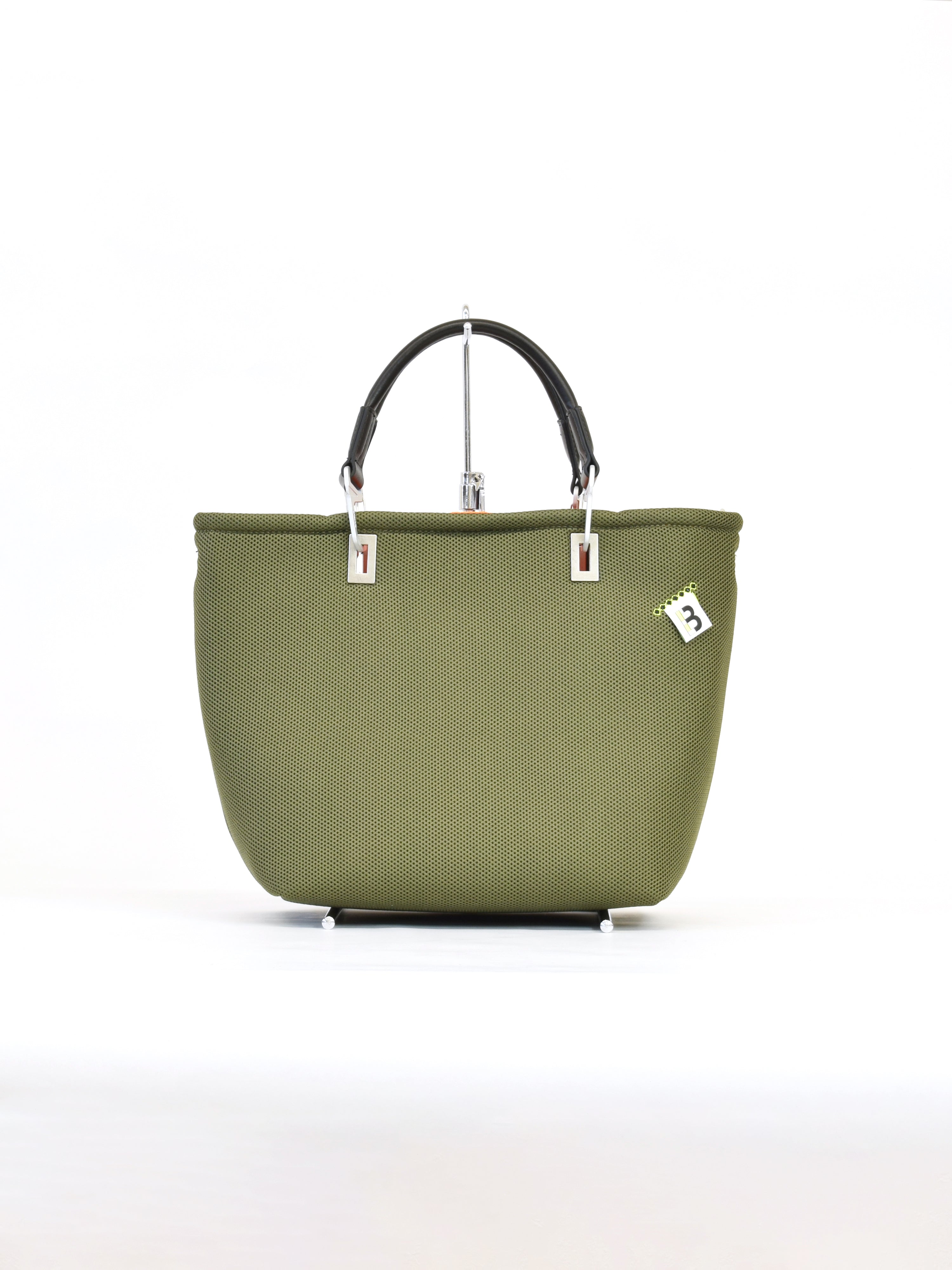 【play-b】Logo 3way ハンドバッグ M Khaki