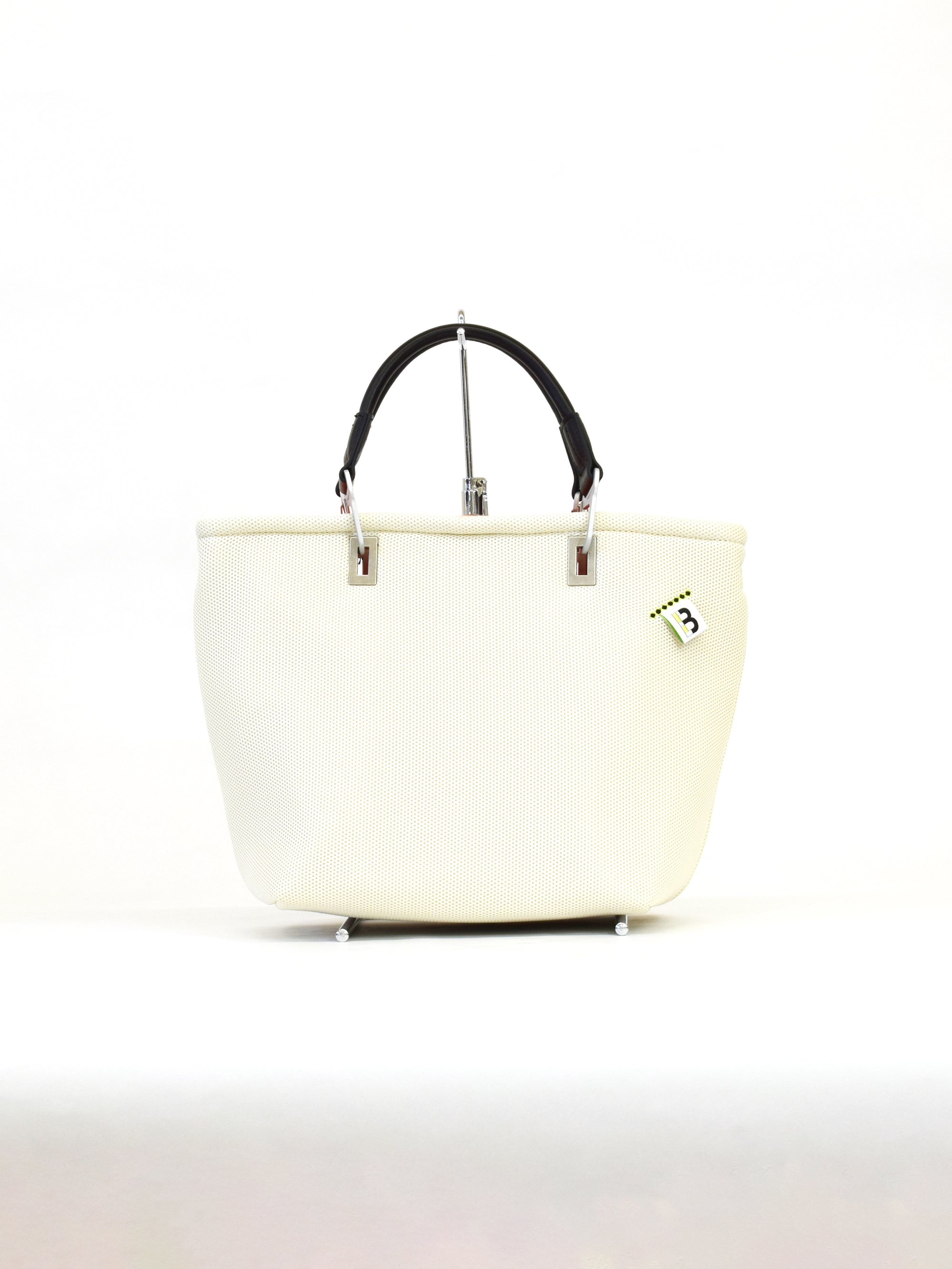 【play-b】Logo 3way ハンドバッグ M Off-White